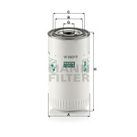 Фильтр масляный MANN-FILTER W 950/13